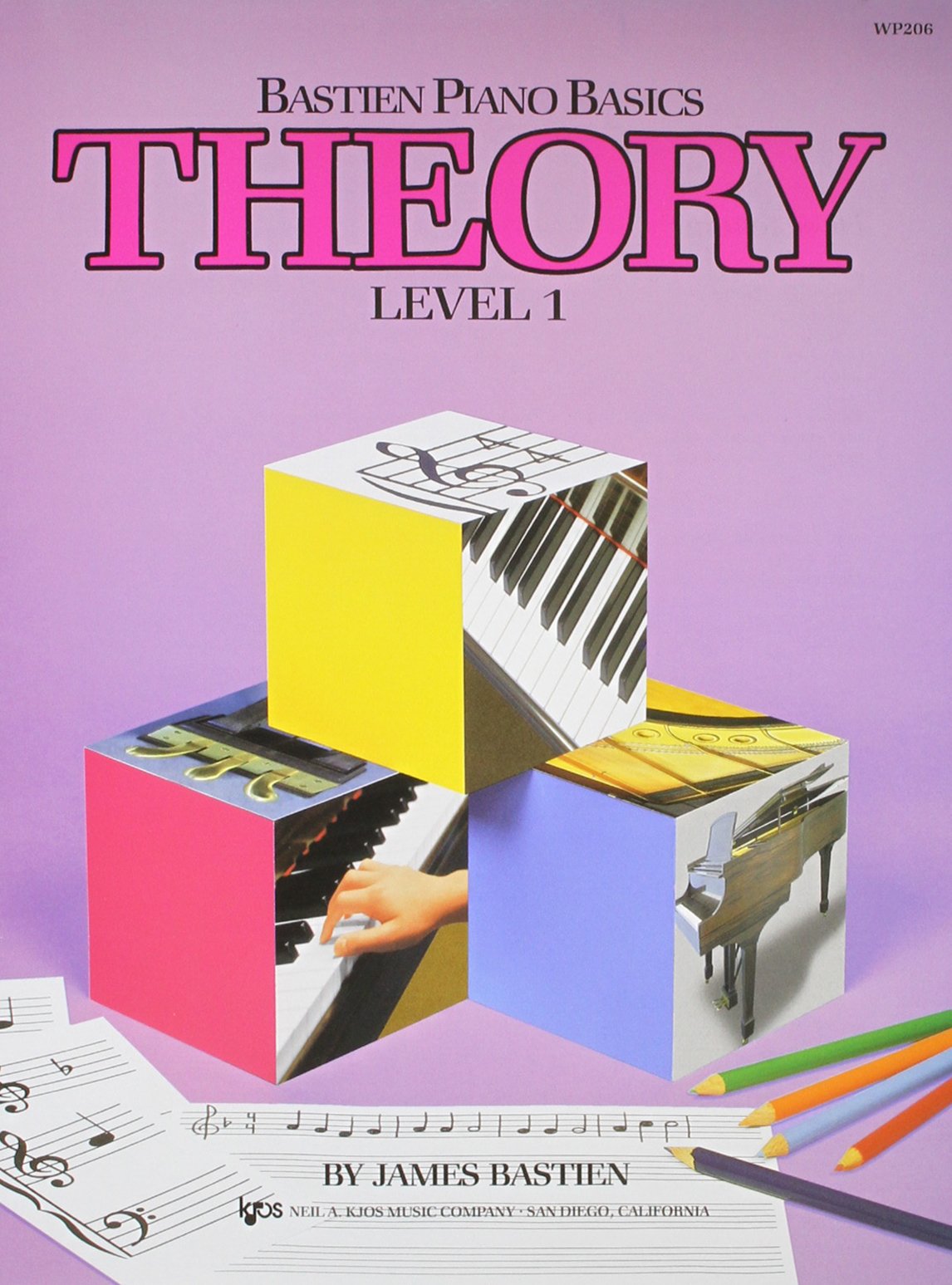 Wp206 Bastien Piano Basics Theory Level 1,New