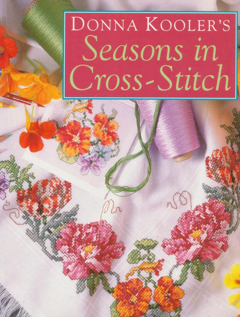Donna Kooler'S Seasons In Crossstitch,Used