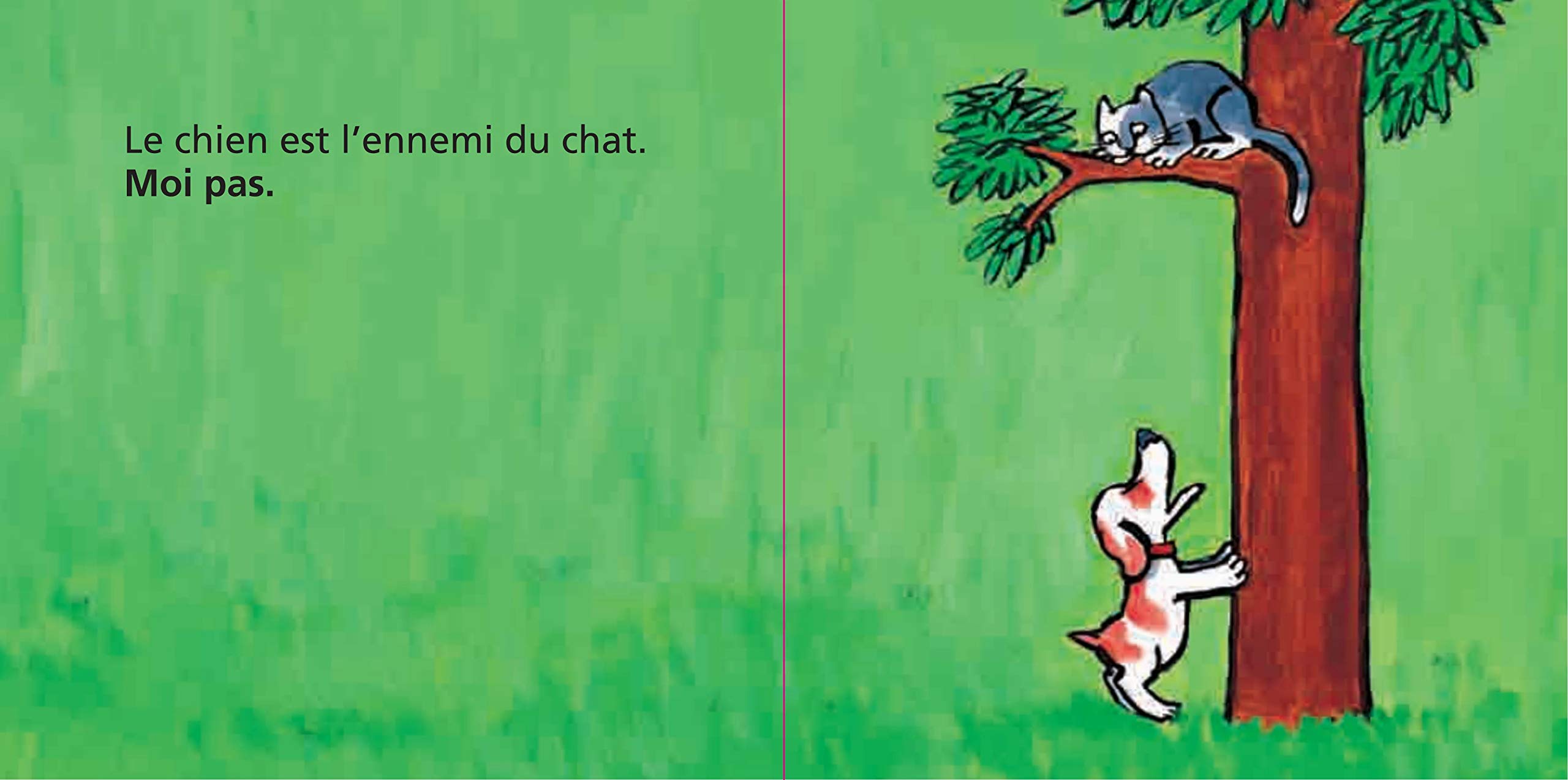 MOI PAS MOI, AUSSI ANTHOLOGIE: ELEPHANT ET MOI / MOUTON ET MOI / CHIEN ET MOI / SINGE ET MOI (French Edition),Used