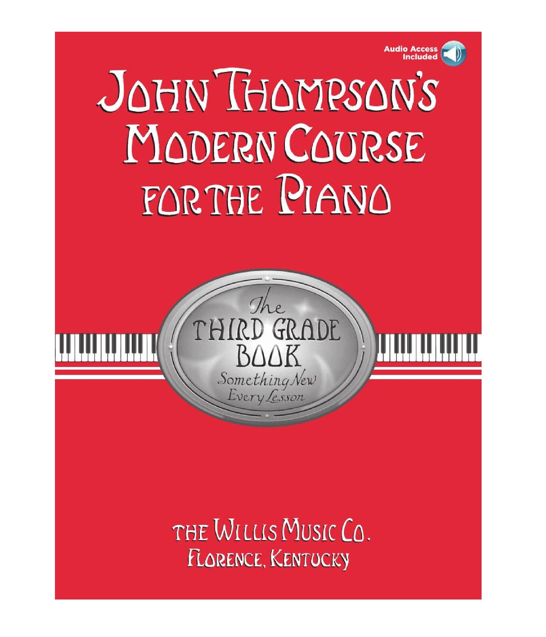 John Thompson's Modern Course for the Piano Third Grade (Book/Audio): Third Grade (John Thompson's Modern Course for the Piano,Used