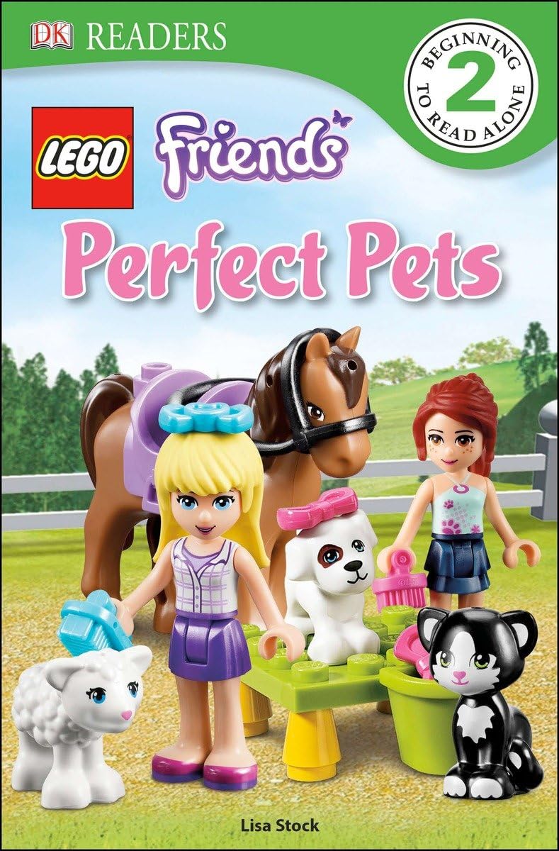 DK Readers L2: LEGO Friends Perfect Pets (DK Readers Level 2),Used