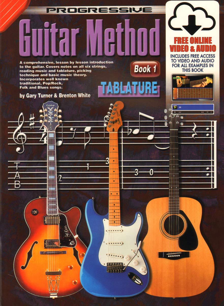 Progressive Guitar Method, Book 1: Tablature,Used