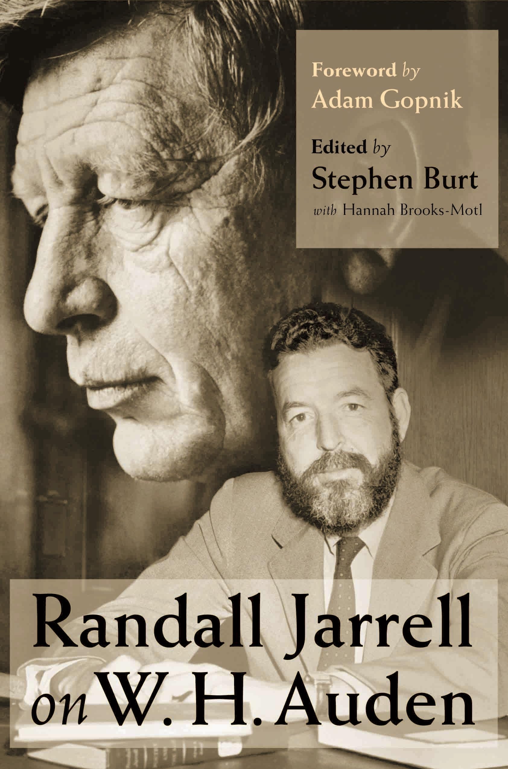 Randall Jarrell On W. H. Auden (A Columbia University Publication),New