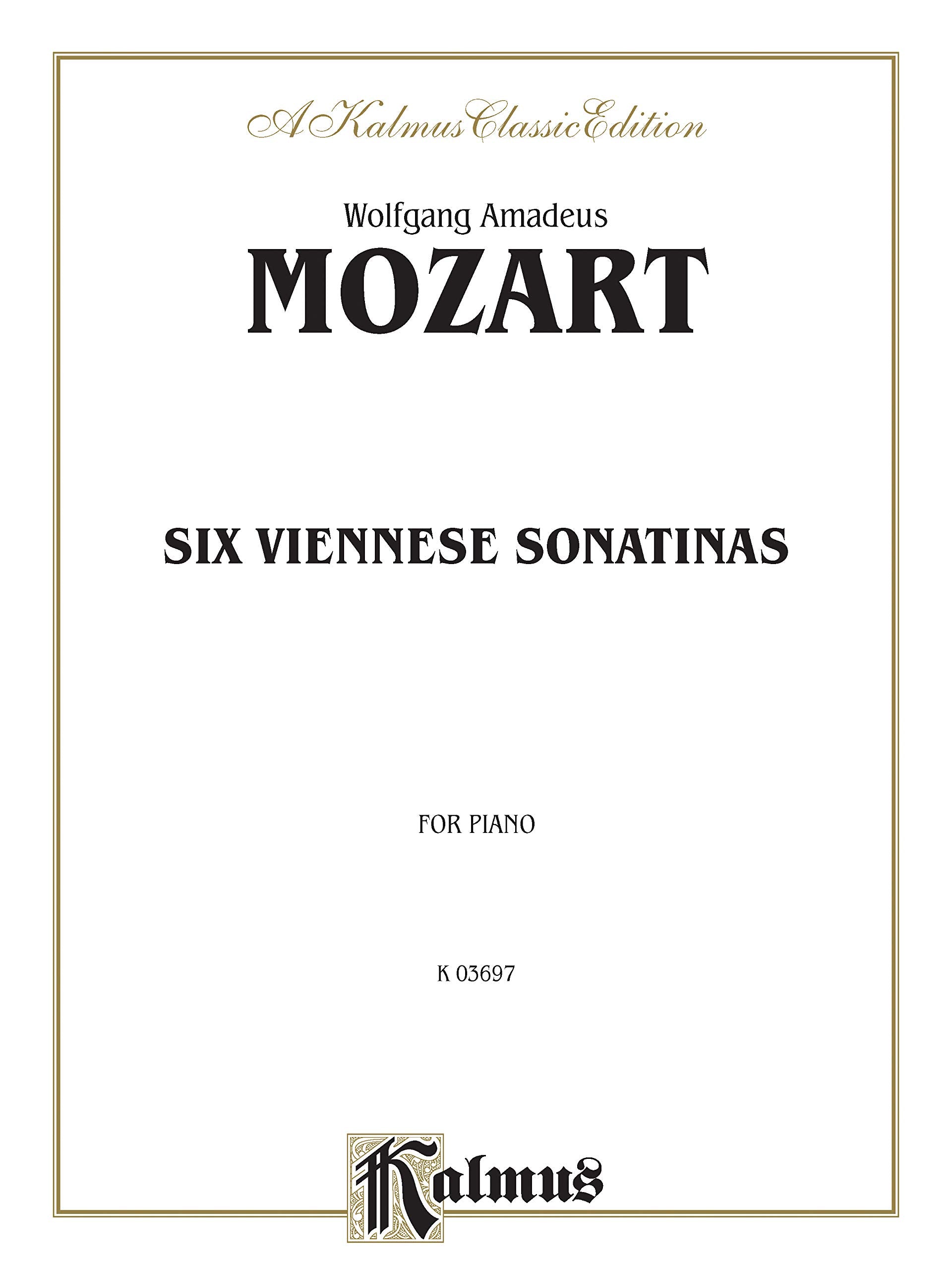 Six Viennese Sonatinas (Kalmus Edition),Used