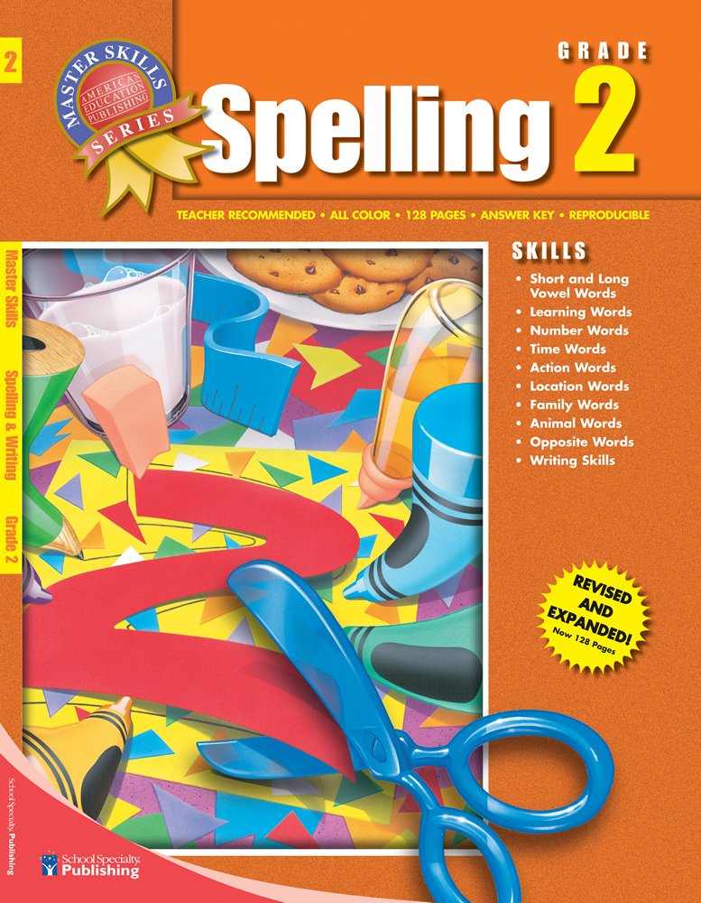 Spelling & Writing, Grade 2 (Master Skills),Used