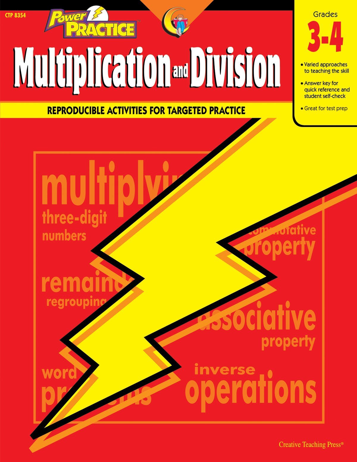 Power Practice Multiplication and Division (Math Power Practice),Used
