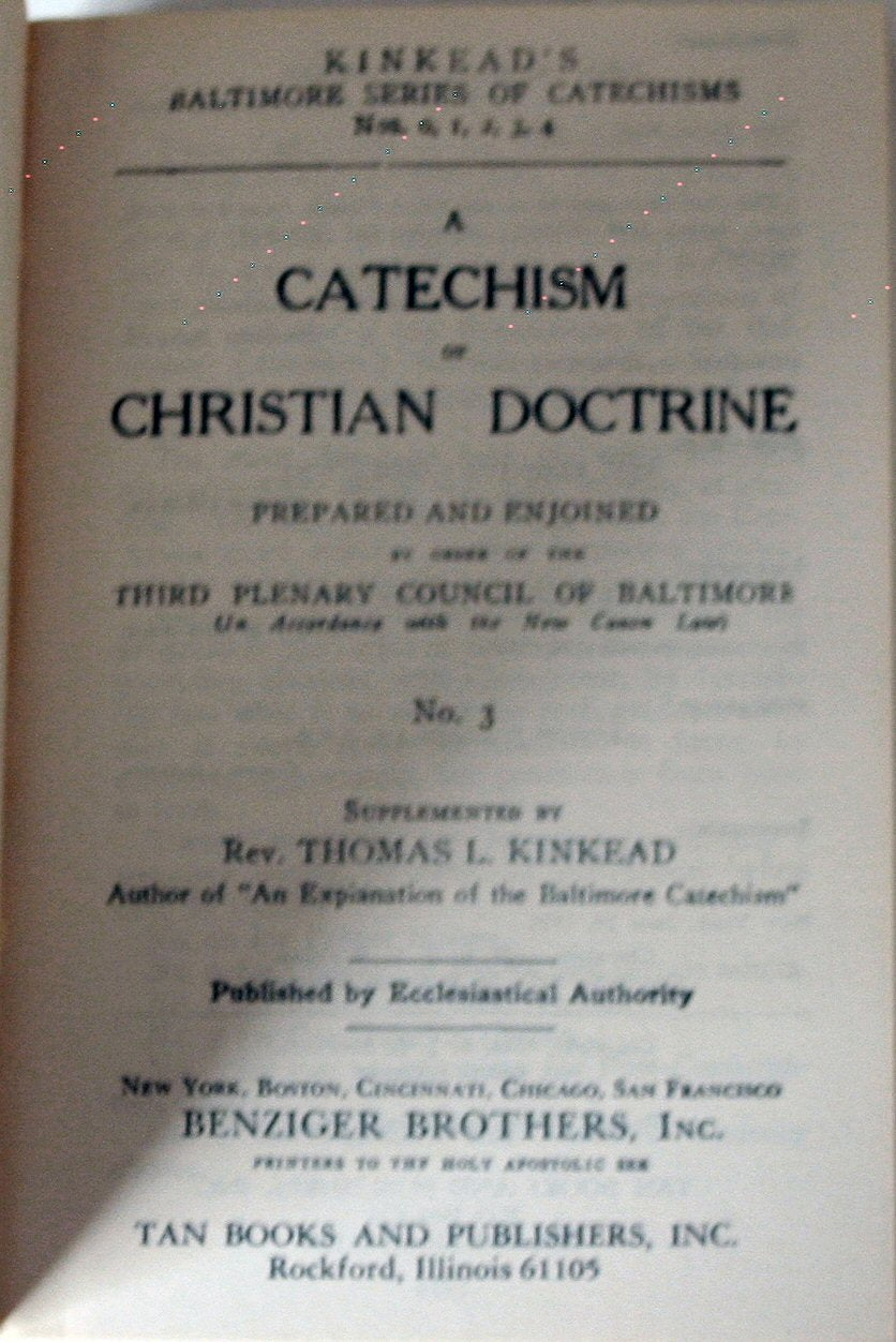 Baltimore Catechism No. 3,Used