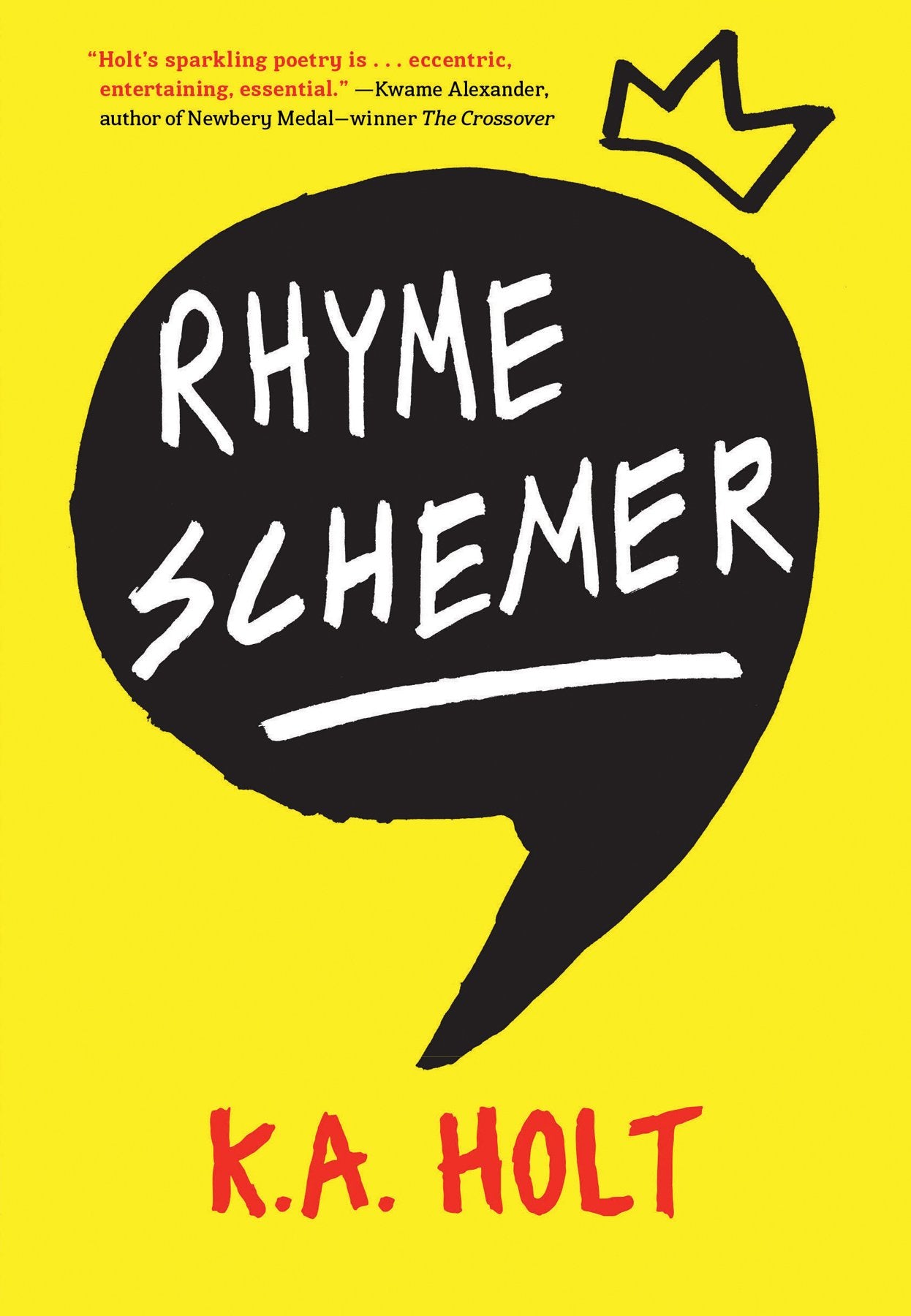 Rhyme Schemer: (Poetic Novel, Middle Grade Novel In Verse, Antibullying Book For Reluctant Readers)