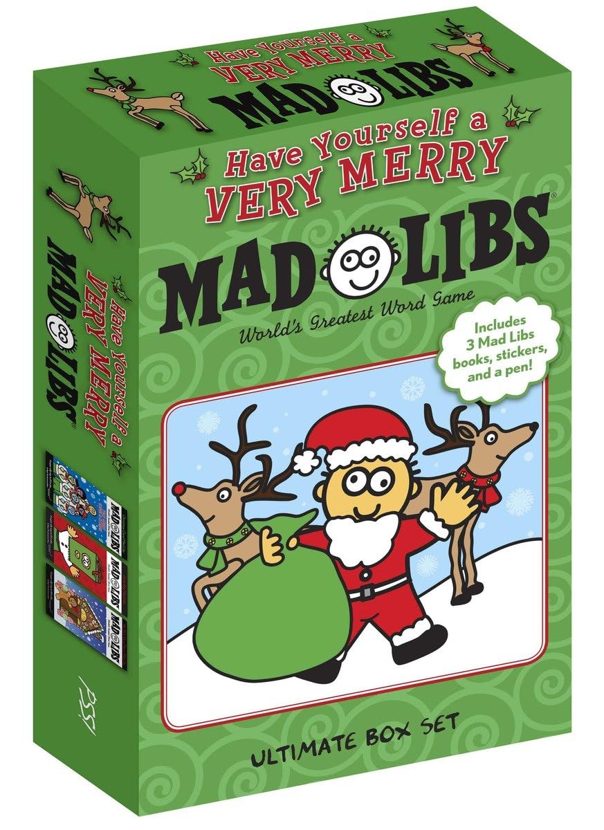 Have Yourself a Very Merry Mad Libs: Stocking Stuffer Mad Libs,Used