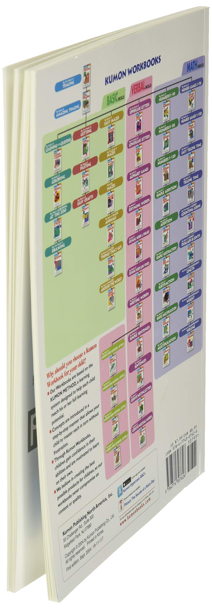 My Book Of Rhyming Words And Phrases Ages 46 (Kumon Workbooks),Used