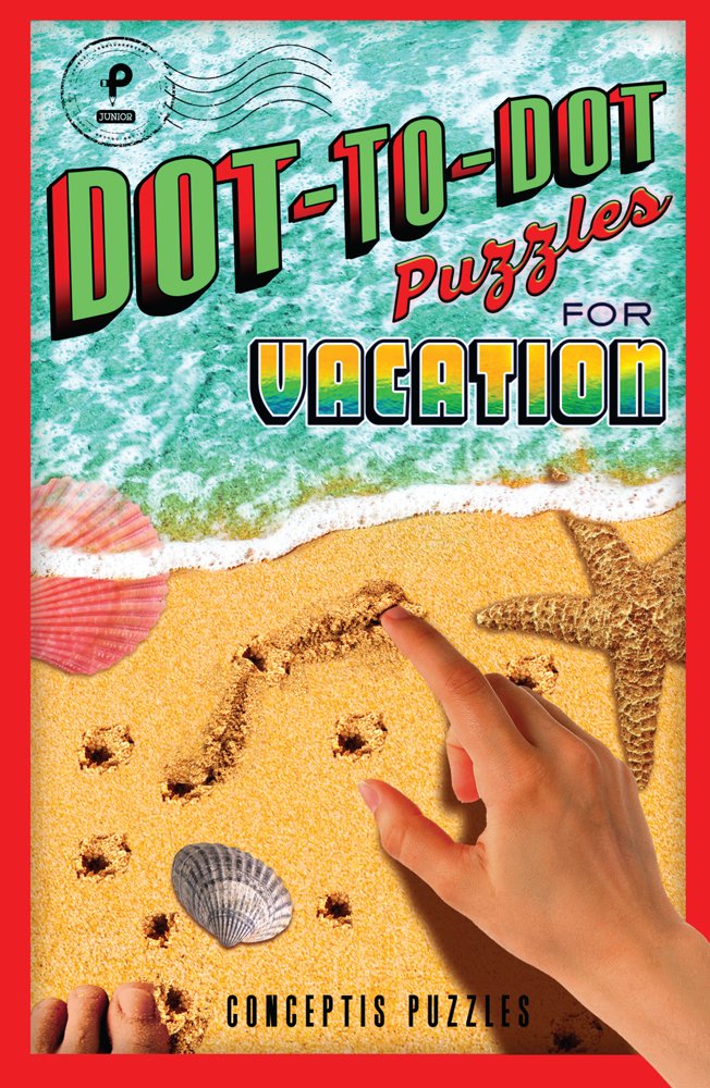 DottoDot Puzzles for Vacation (Volume 1) (Puzzlewright Junior DottoDot),Used