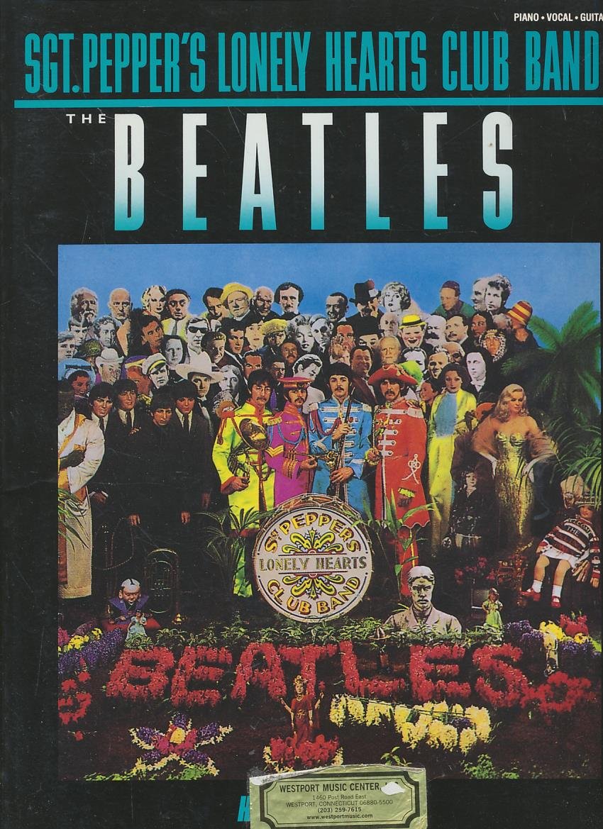 The Beatles  Sgt. Pepper's Lonely Hearts Club Band Piano, Vocal and Guitar Chords,Used