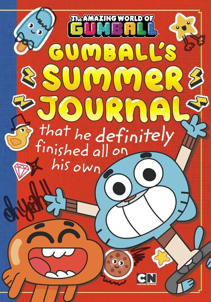 Gumball'S Summer Journal That He Definitely Finished All On His Own (The Amazing World Of Gumball)