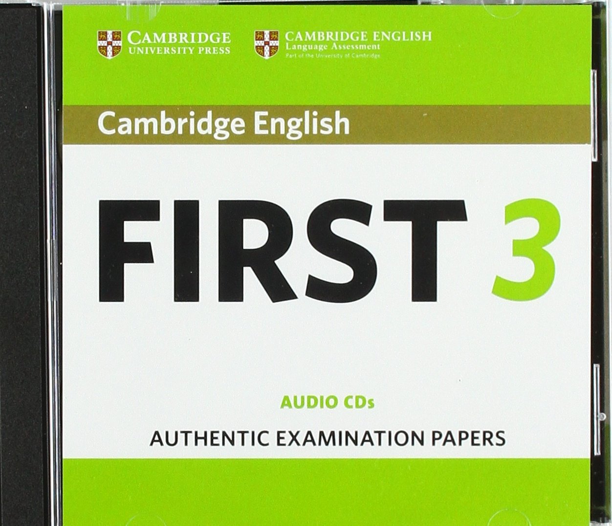 Cambridge English First 3 Audio CDs (FCE Practice Tests),Used