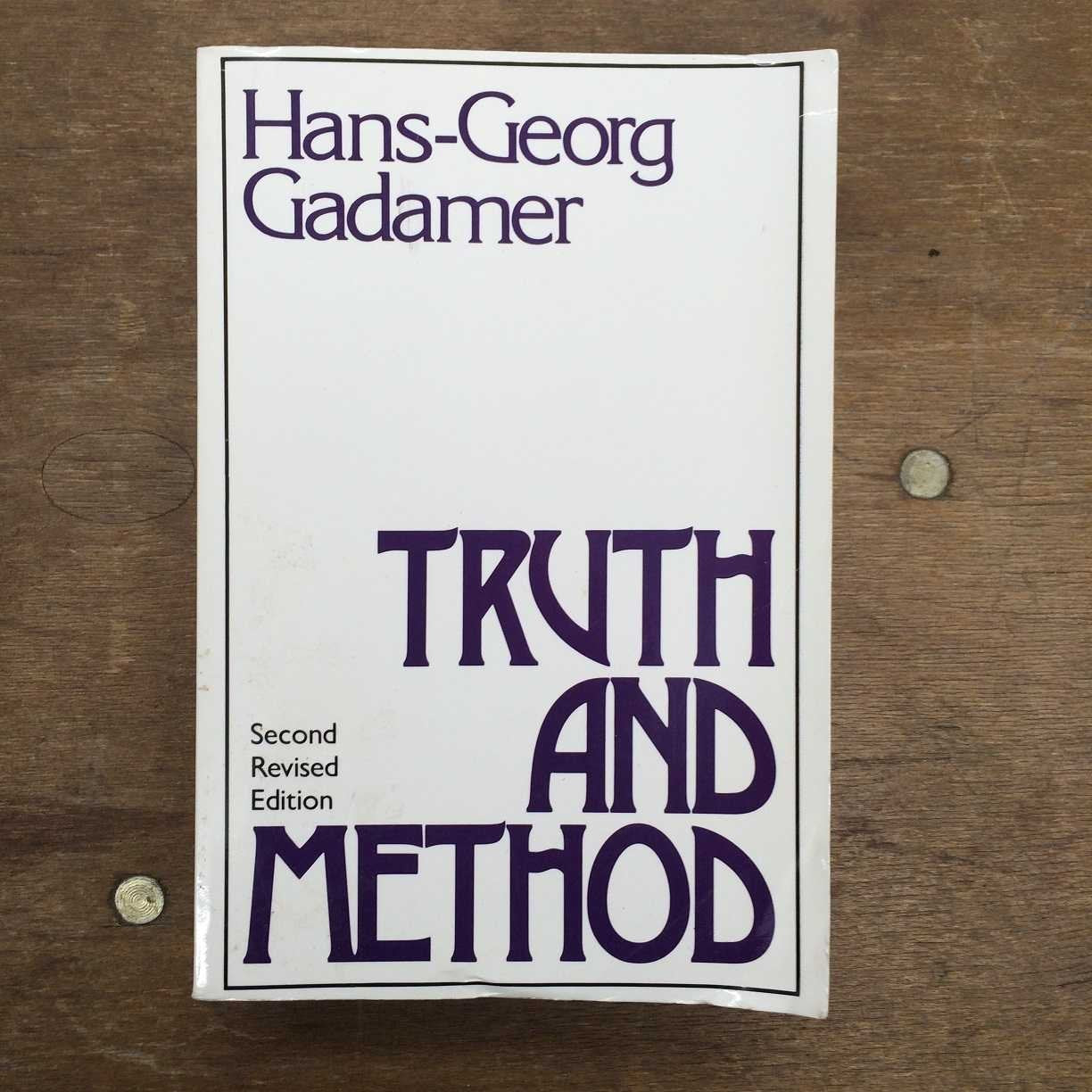 Truth and Method,Used