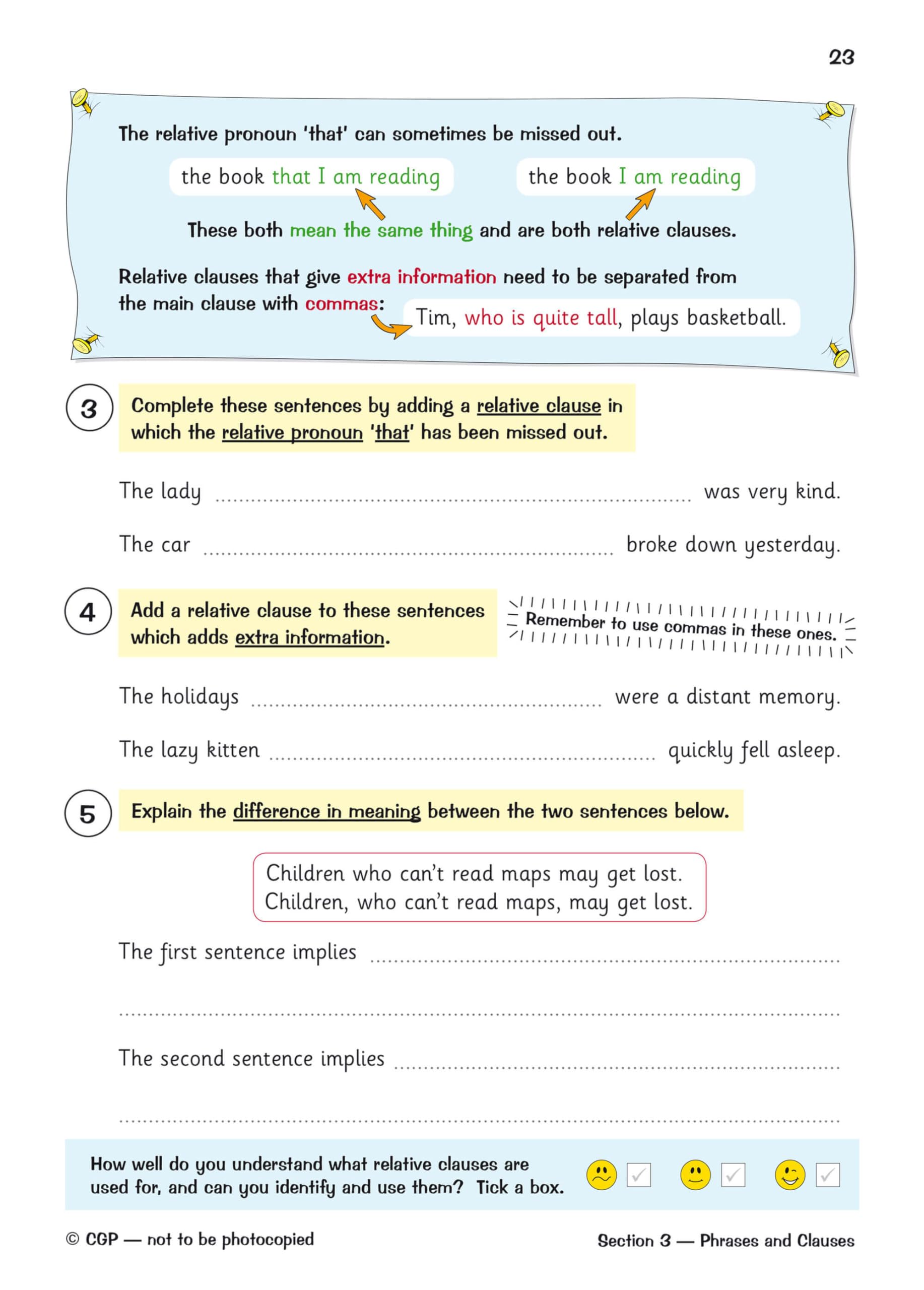 New KS2 English Targeted Question Book: Challenging Grammar, Punctuation & Spelling Year 5 Stretch (CGP KS2 English),Used