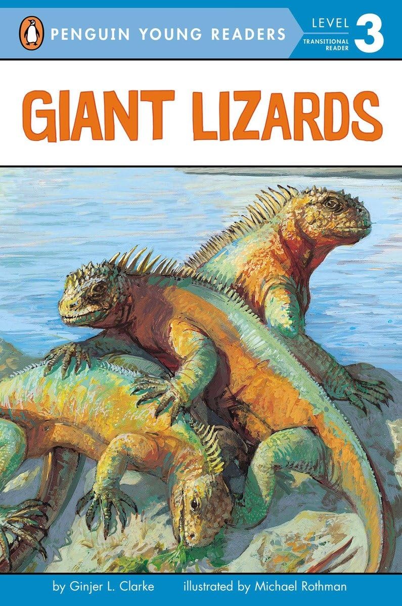 Giant Lizards (Penguin Young Readers, Level 3),Used