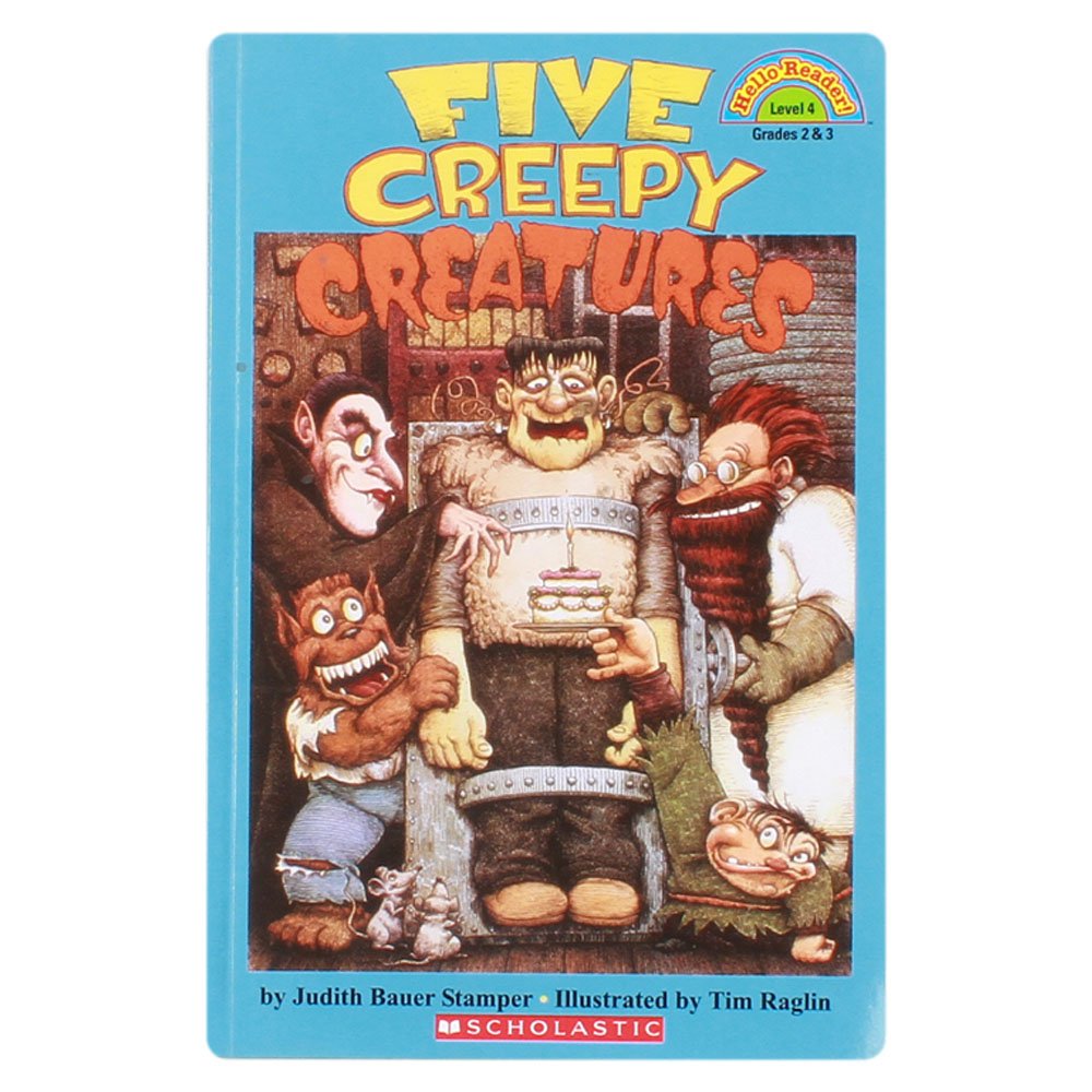 Five Creepy Creatures (level 4) (HELLO READER LEVEL 4),Used