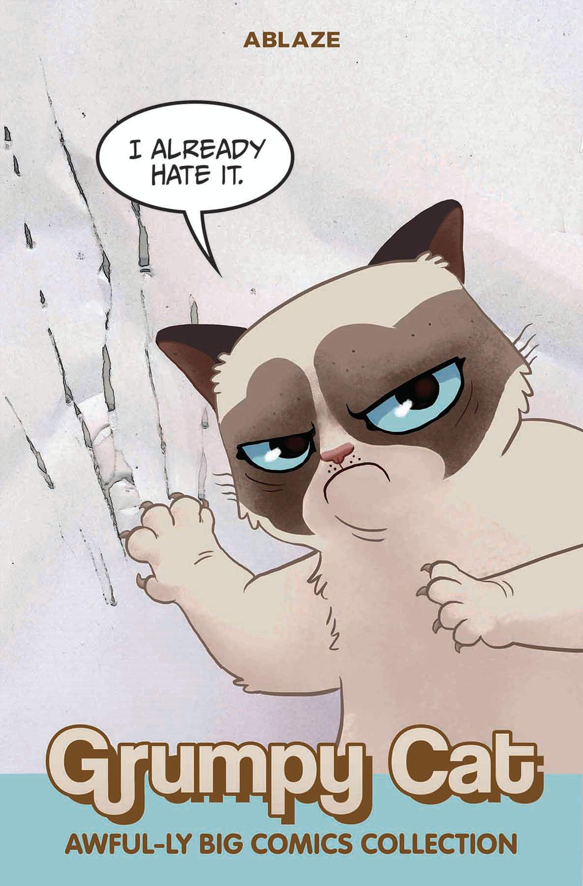 Grumpy Cat Awfully Big Comics Collection,Used
