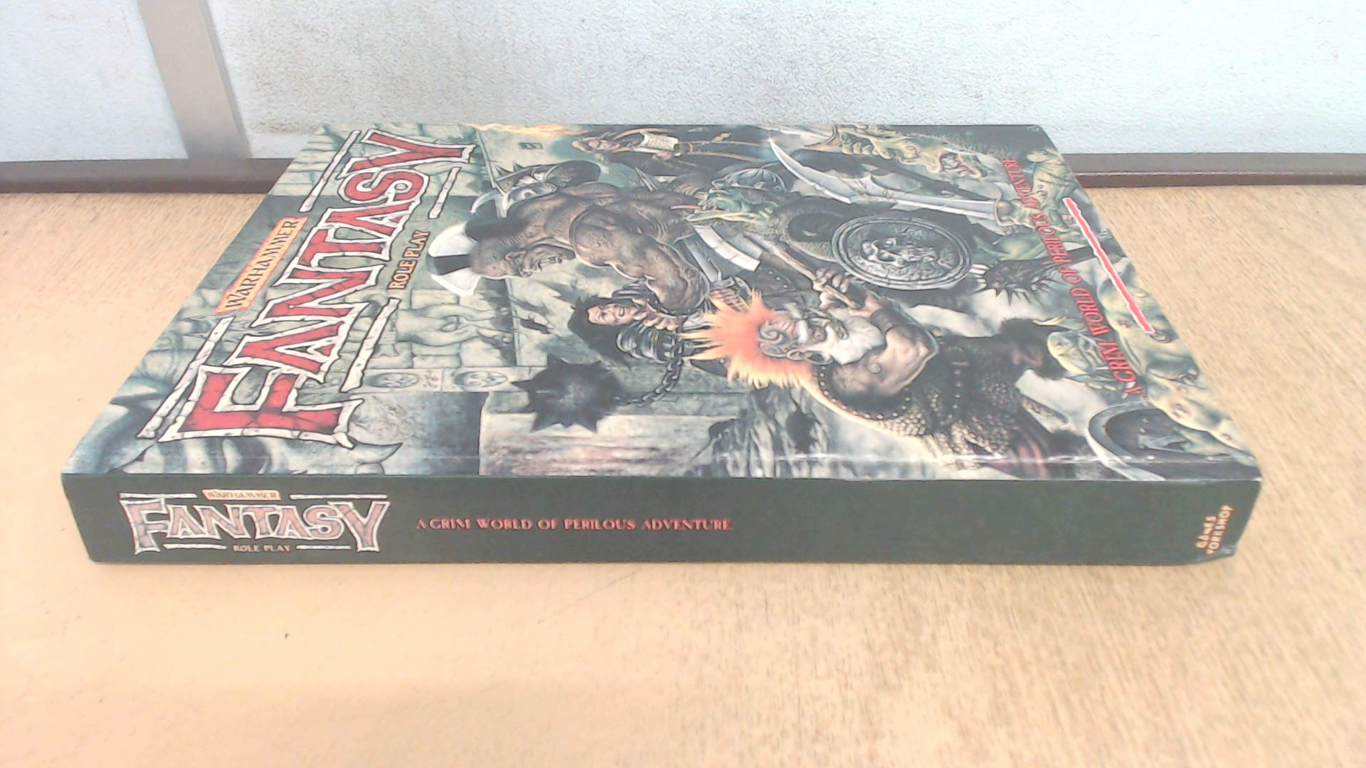 Warhammer Fantasy Roleplay: A Grim World of Perilous Adventure (Warhammer Fantasy Roleplay),Used