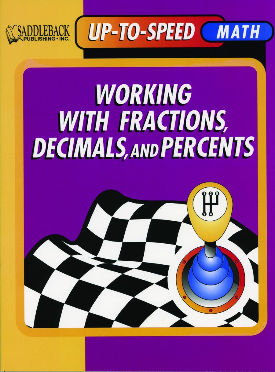Working with Fractions, Decimals, and Percents UptoSpeed Math,Used