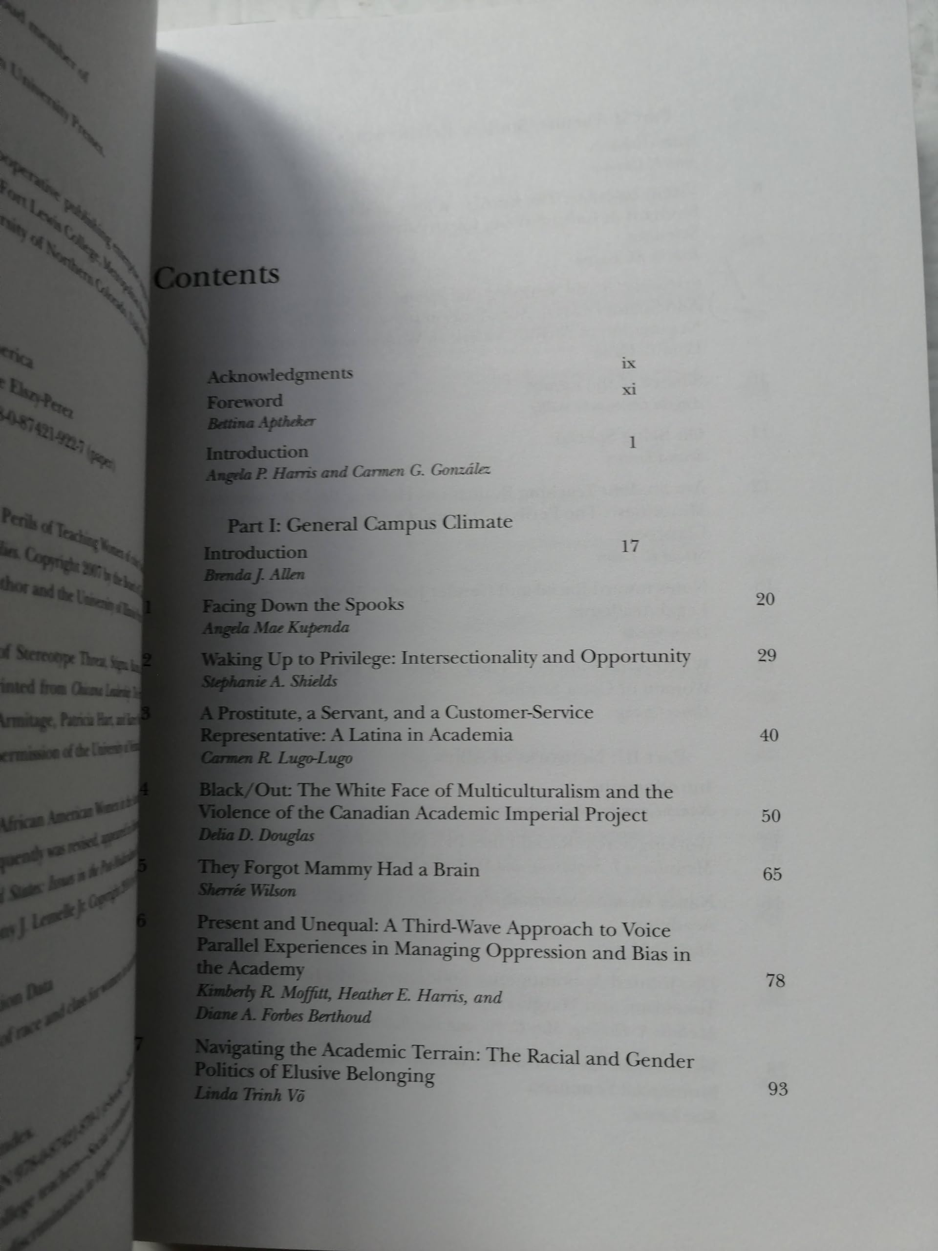 Presumed Incompetent: The Intersections of Race and Class for Women in Academia,Used