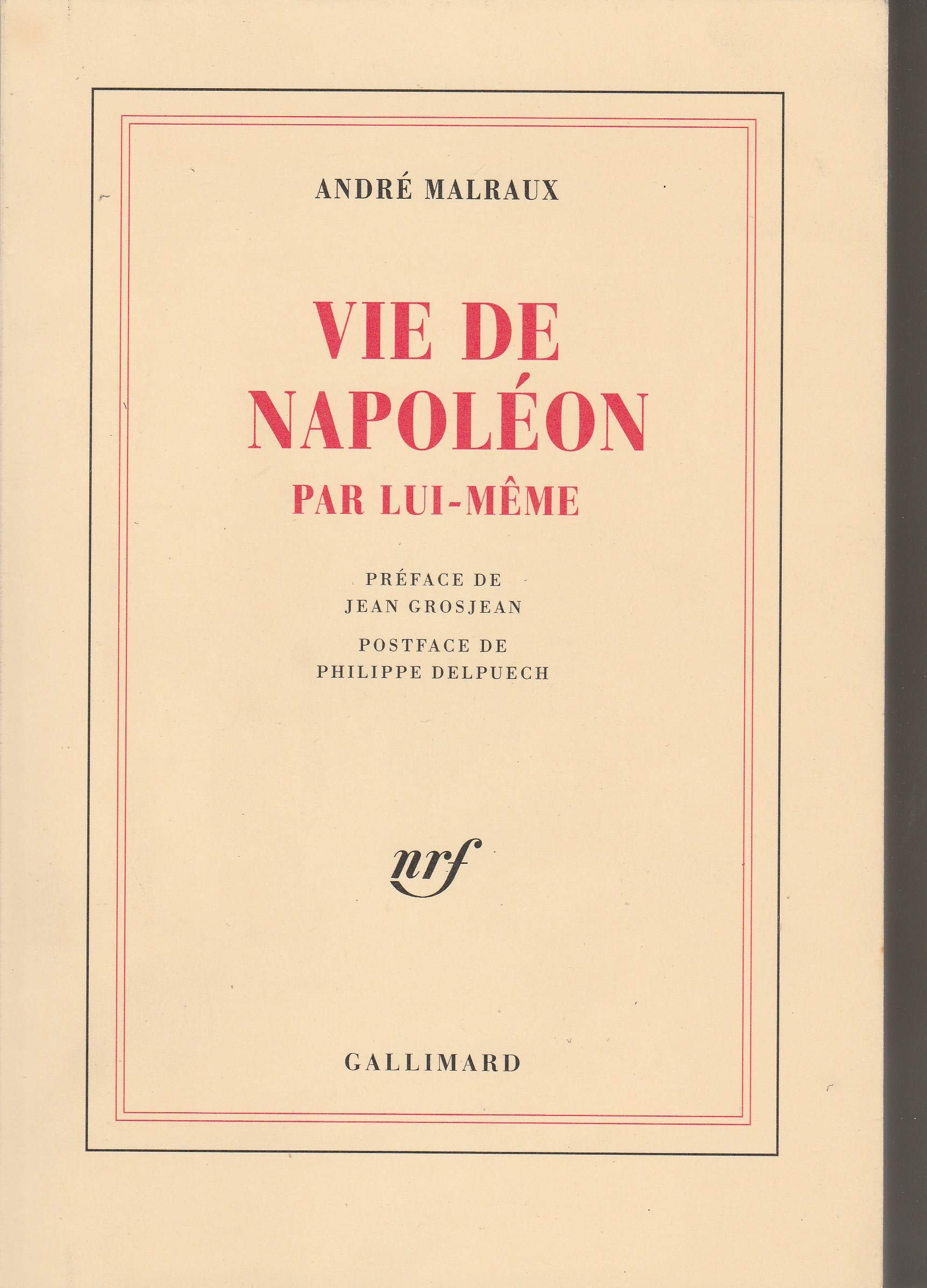 Vie de Napolon par luimme,Used