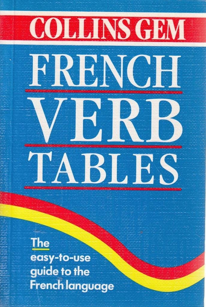 Collins Gem French Verb Tables,Used