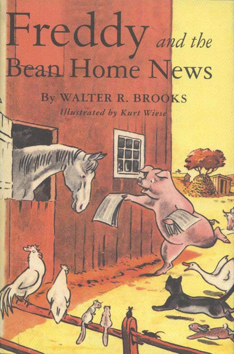 Freddy and the Bean Home News (Freddy the Pig),Used