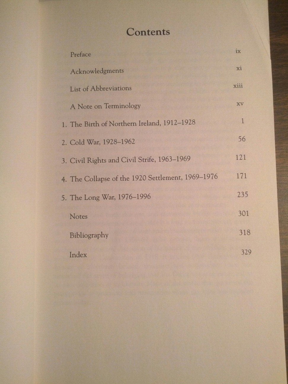 A history of Northern Ireland, 19201996,Used