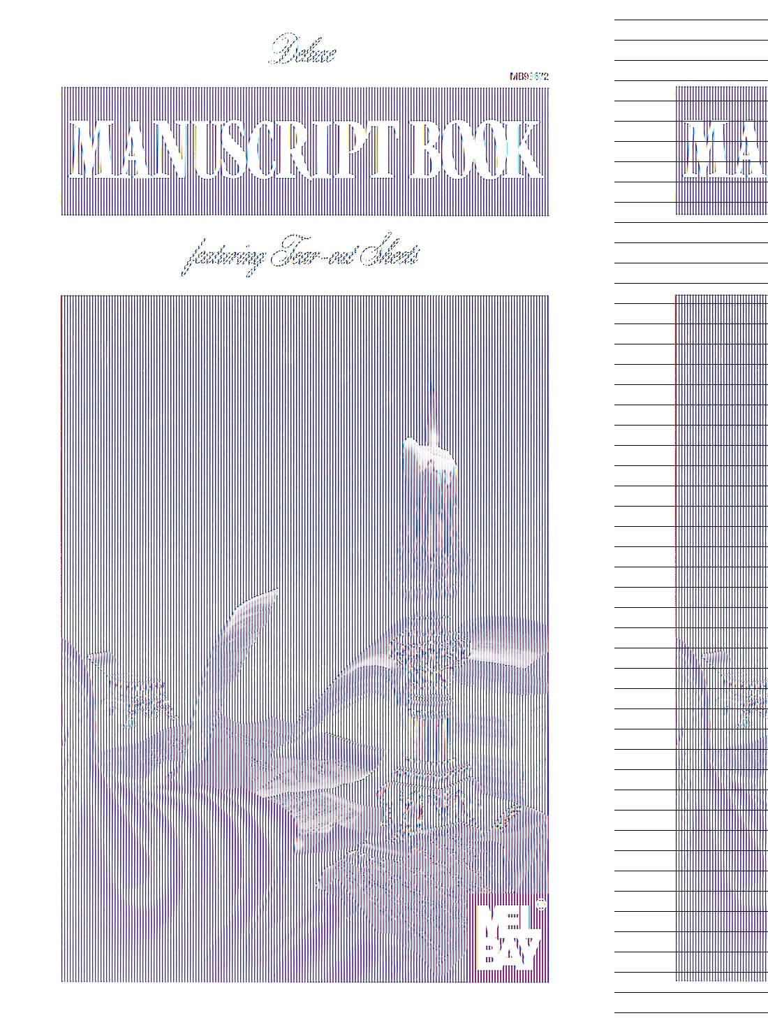 Mel Bay Deluxe Manuscript Book,New