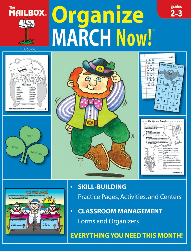 Organize March Now! (Grs. 23) by The Mailbox Books Staff (20060101),Used
