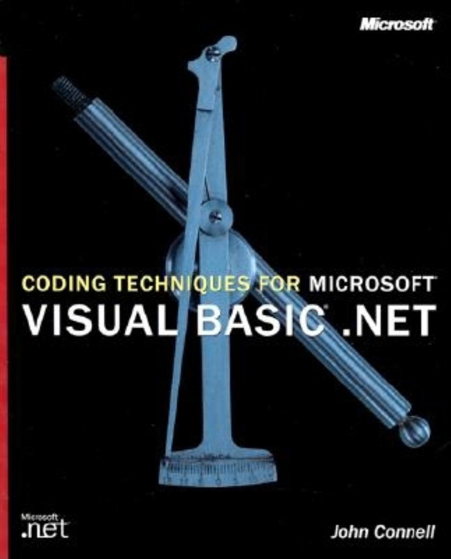 Coding Techniques For Microsoft Visual Basic .Net,Used