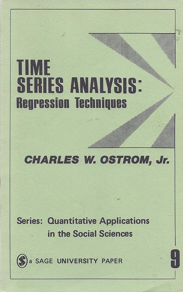 Time Series Analysis: Regression Techniques (Quantitative Applications in the Social Sciences),Used