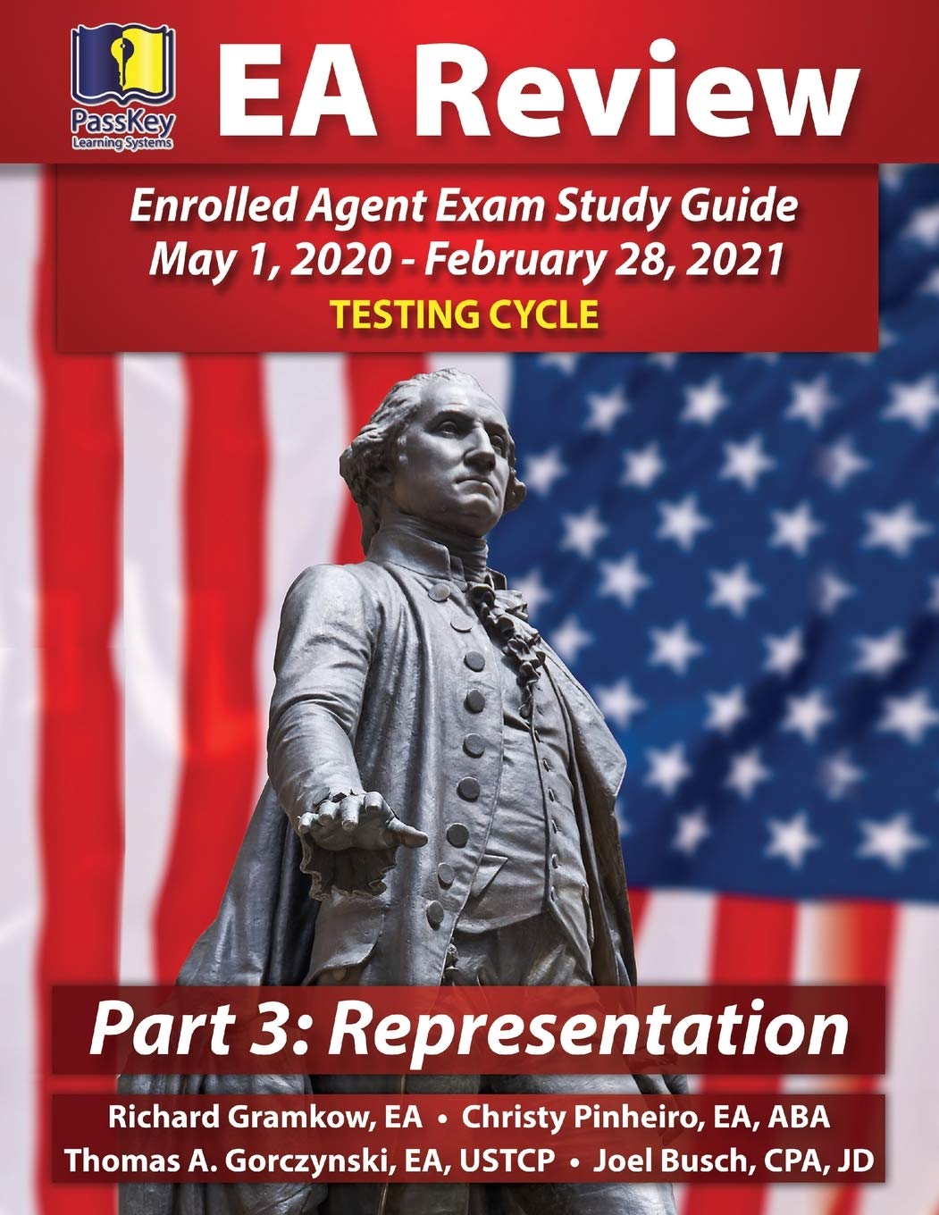 PassKey Learning Systems EA Review Part 3 Representation; Enrolled Agent Study Guide: (May 1, 2020February 28, 2021 Testing Cyc,Used