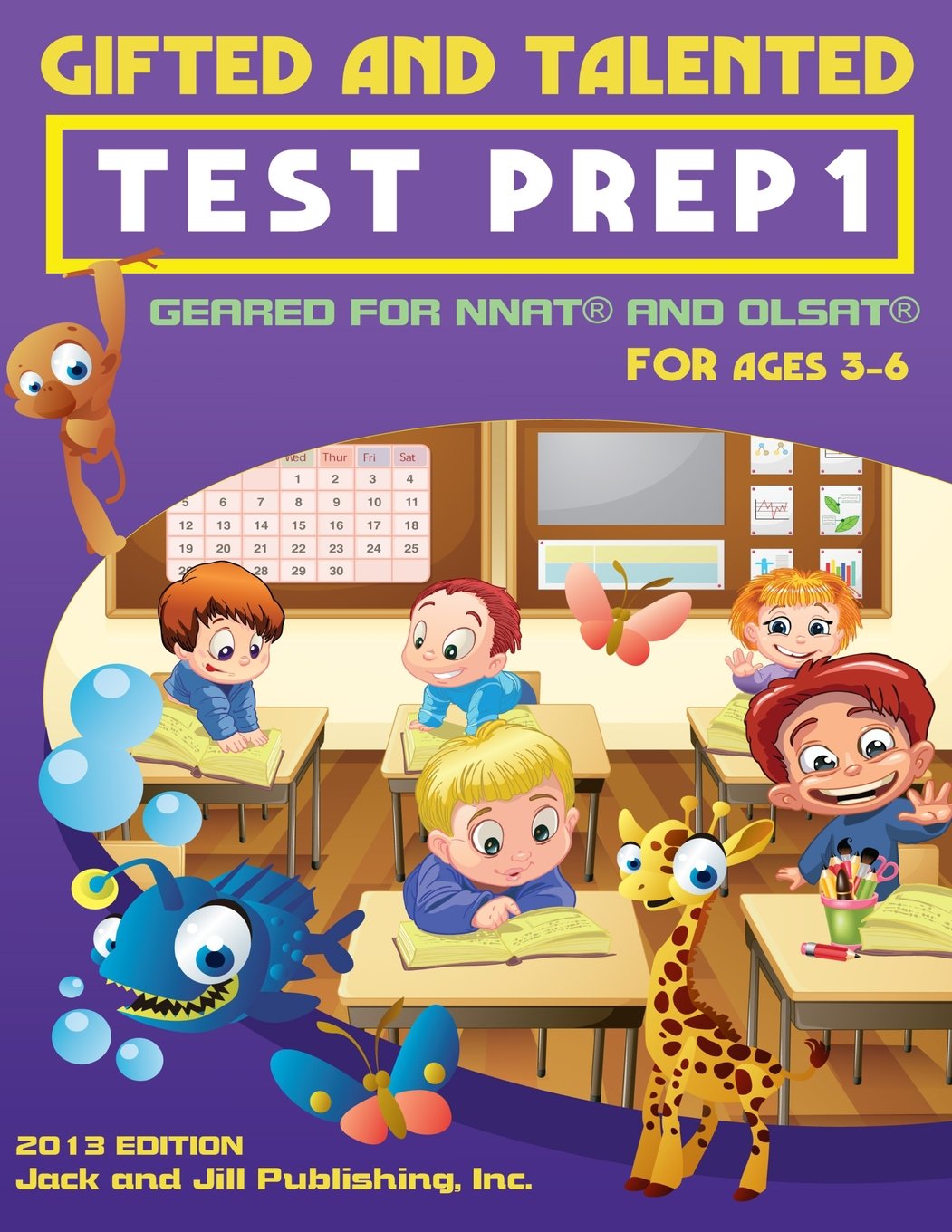 Gifted and Talented Test Prep 1: Geared For NNAT and OLSAT For Ages 36,Used