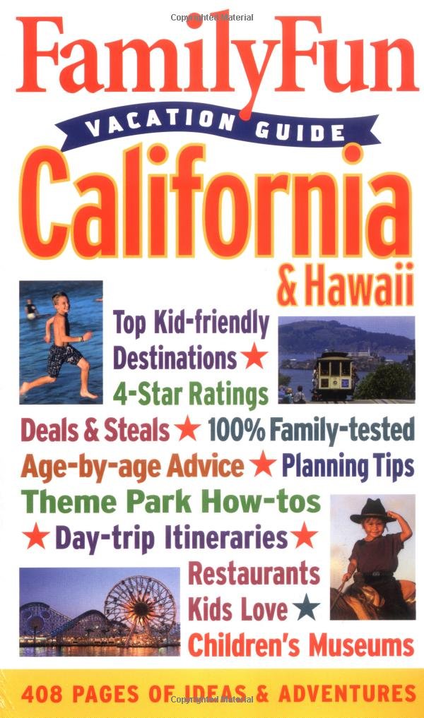 FamilyFun Vacation Guide: California & Hawaii,Used