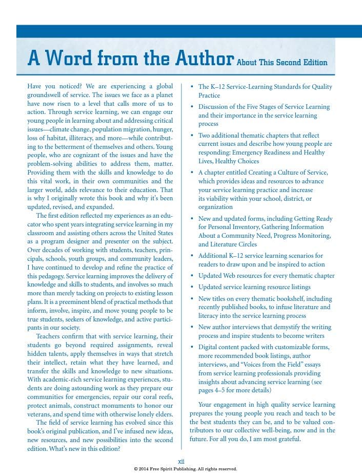 The Complete Guide to Service Learning: Proven, Practical Ways to Engage Students in Civic Responsibility, Academic Curriculum, ,Used