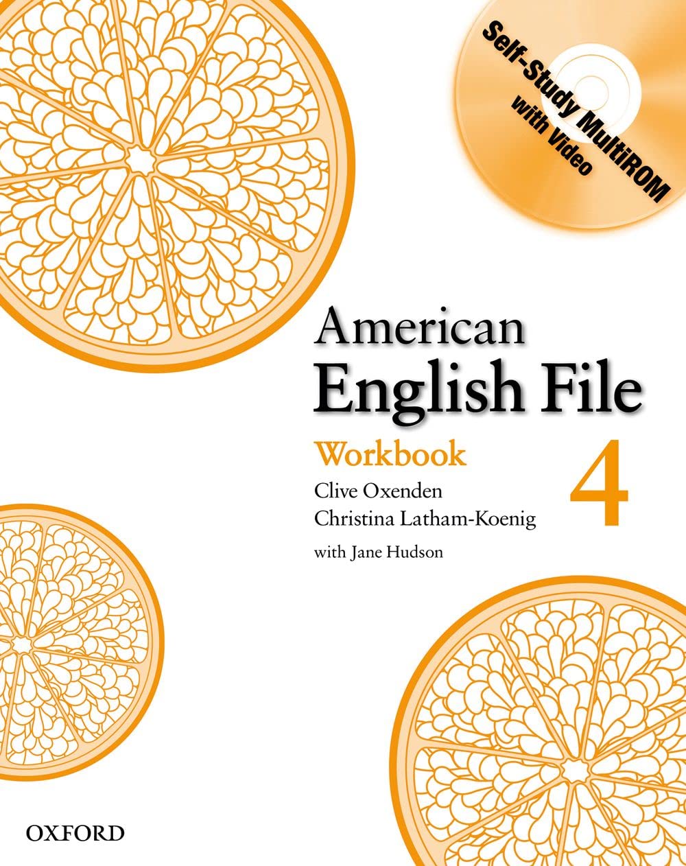 American English File 4 Workbook: With Multirom,Used