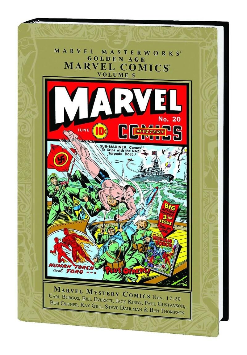 Marvel Masterworks 5: Golden Age Marvel Comics,New