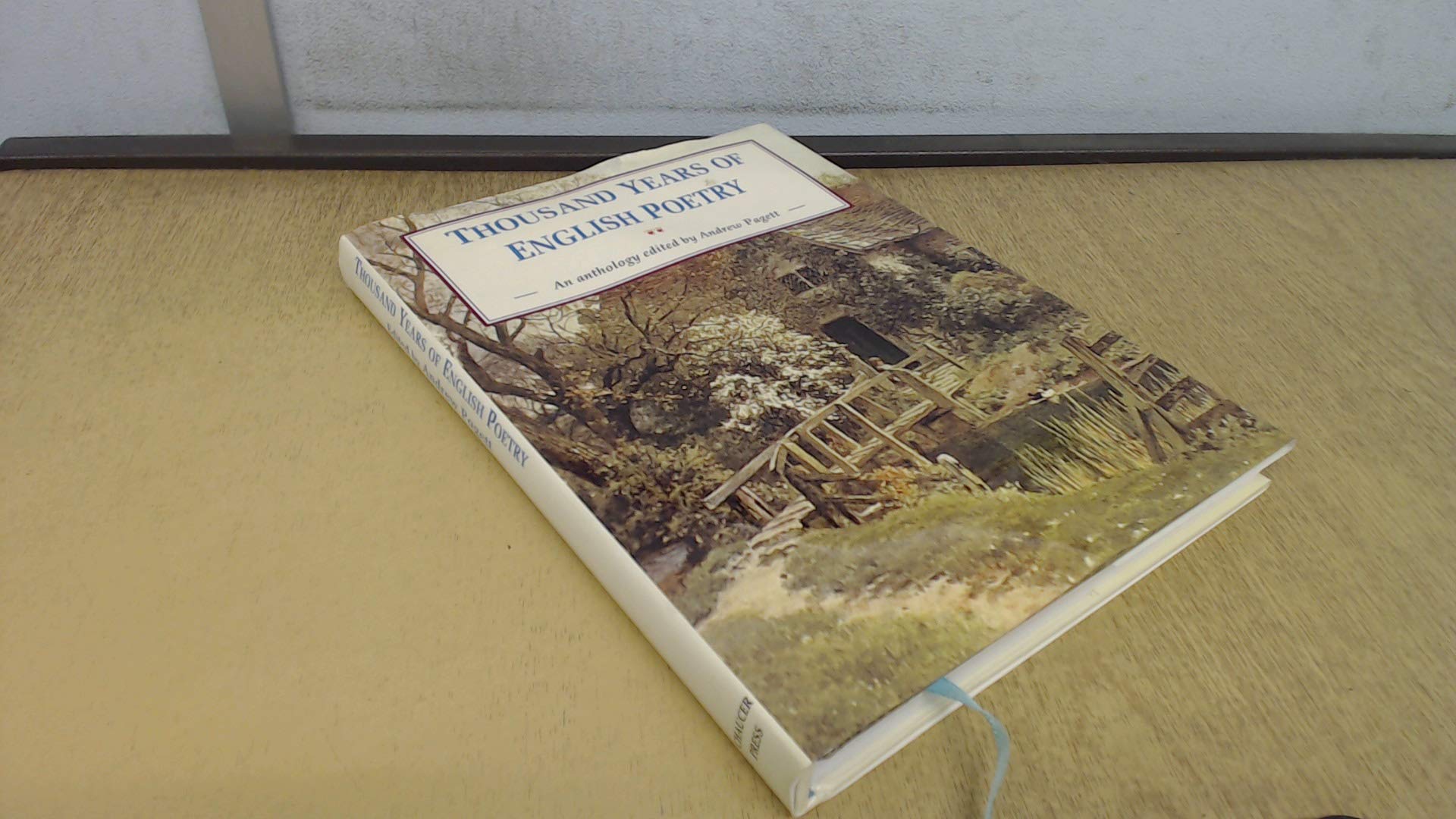 Thousand Years of English Poetry: An Anthology,Used