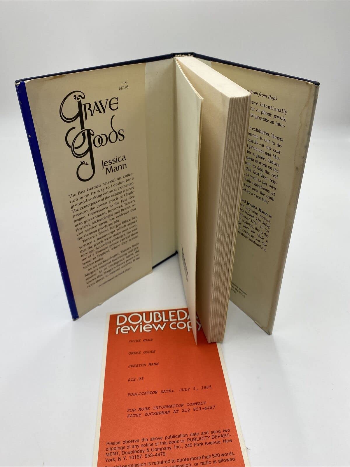 Grave Goods (Crime Club),Used