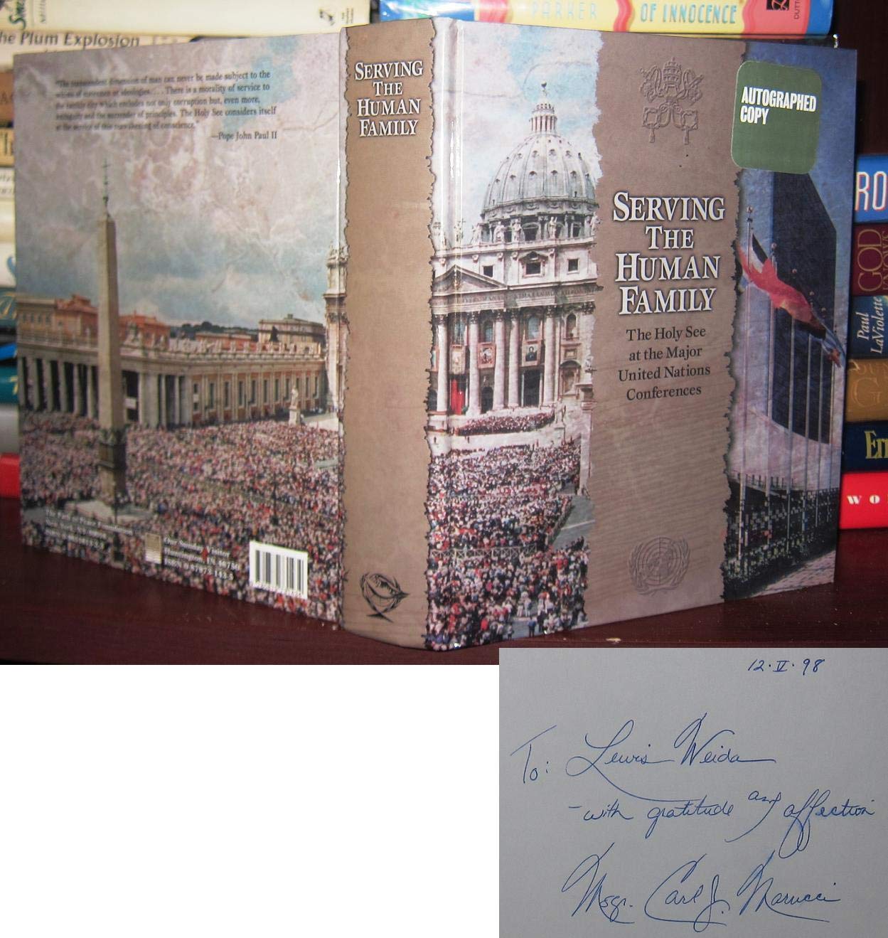 Serving the Human Family: The Holy See at the Major United Nations Conferences,Used