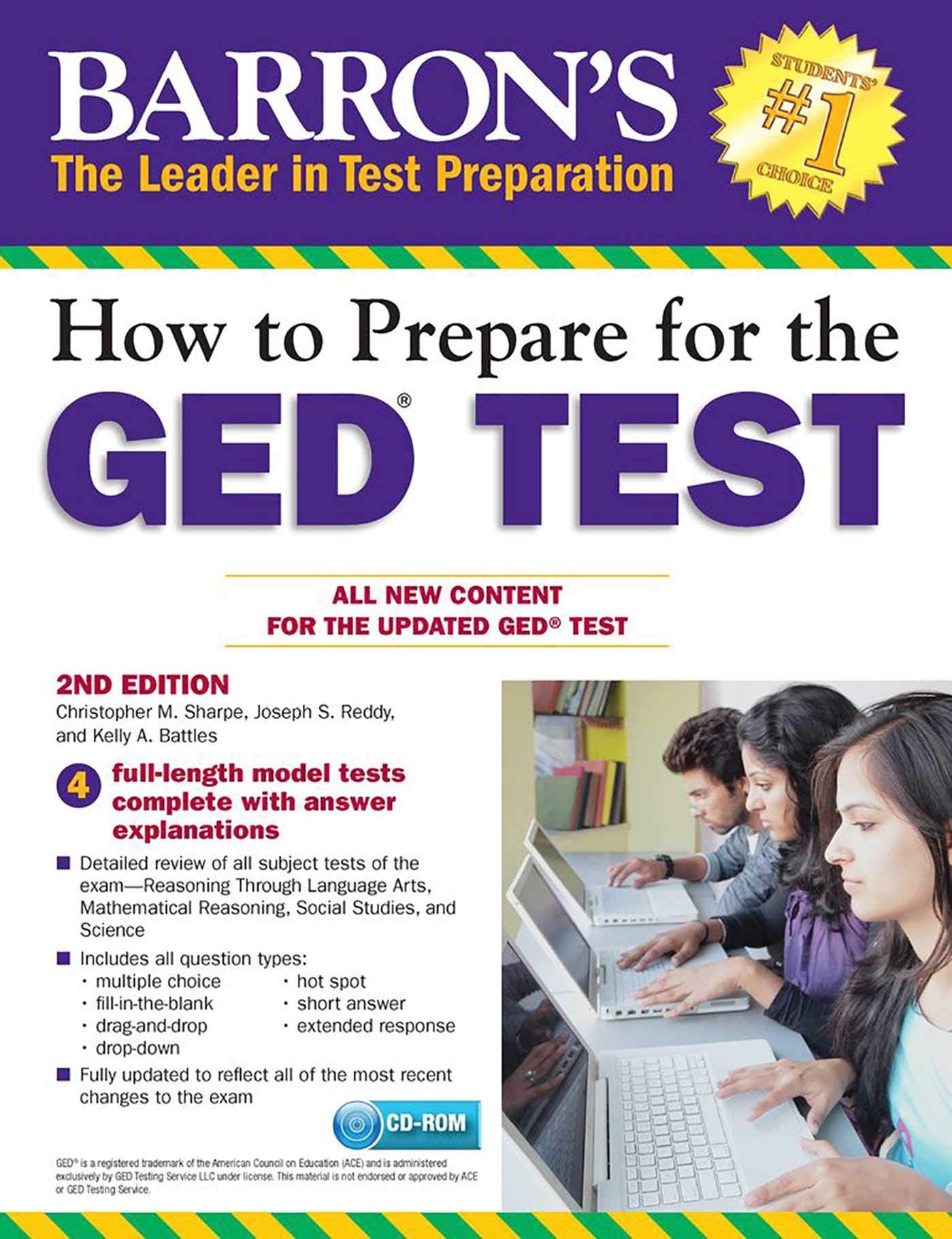 How to Prepare for the GED Test with CDROM, 2nd Edition (Barron's AP),Used