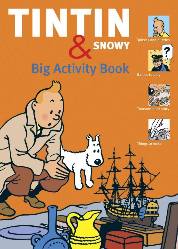 The Tintin & Snowy Big Activity Book,Used