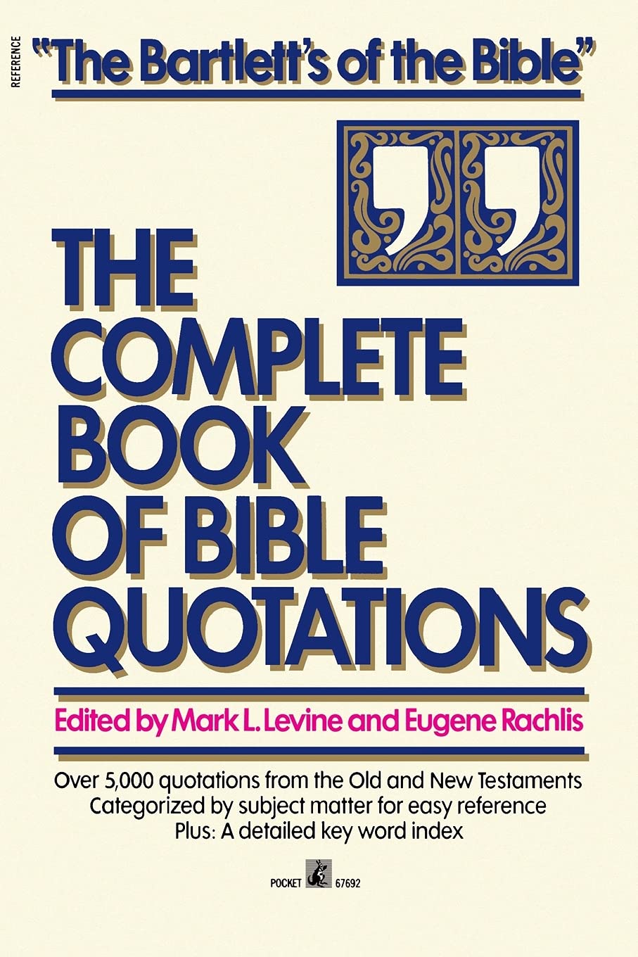 Complete Book of Bible Quotations,Used