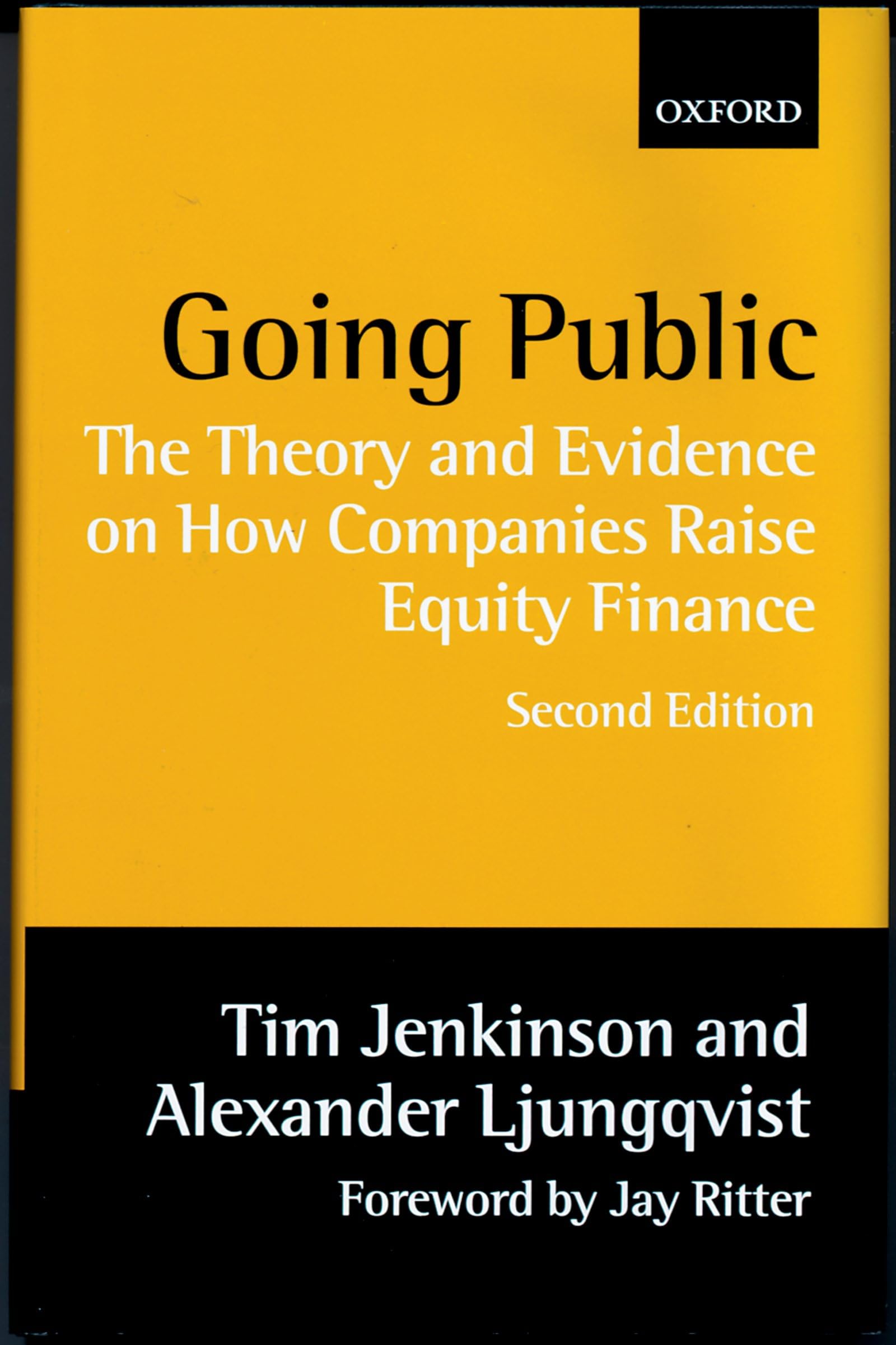 Going Public: The Theory and Evidence on How Companies Raise Equity Finance,New