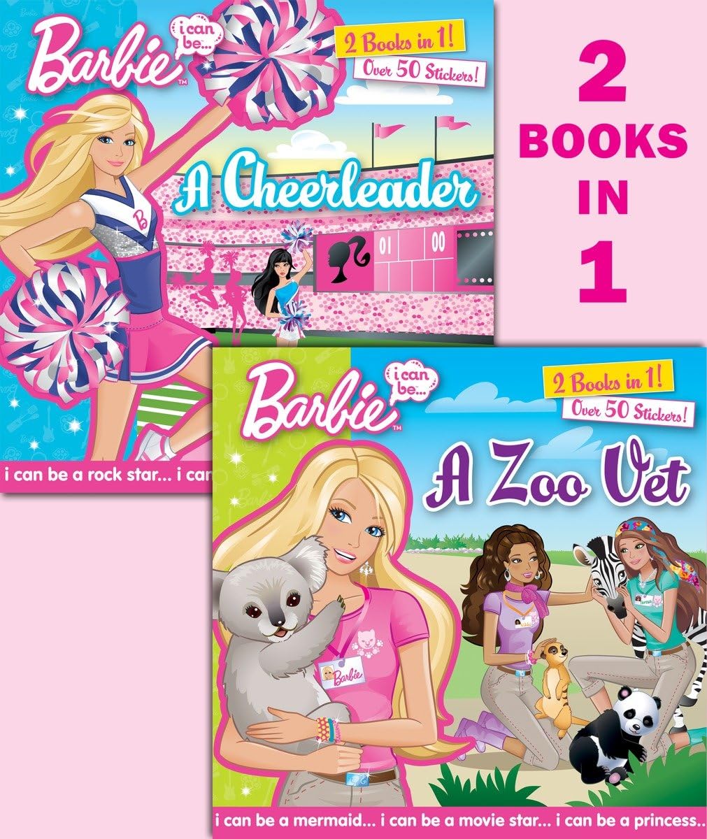 I Can Be...A Zoo Vet/I Can Be...A Cheerleader (Barbie) (Pictureback(R)),Used