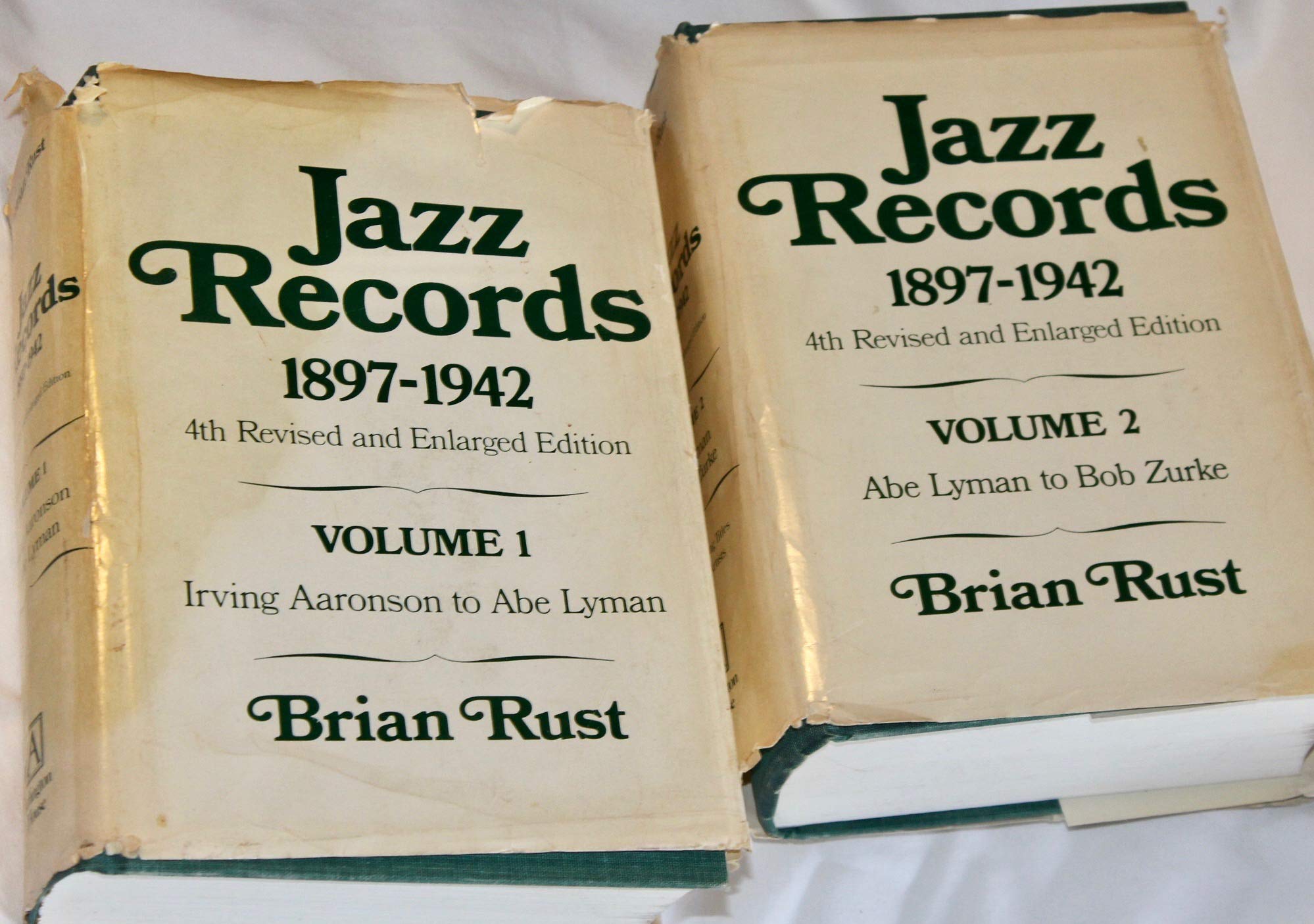 Jazz records, 18971942 Vol. 1&2,Used