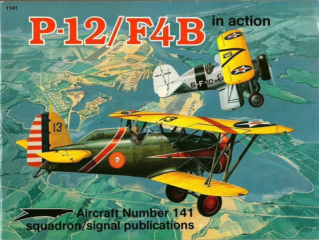 Boeing P12/F4B In Action Aircraft No. 141,Used